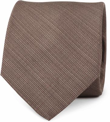 Suitable Stropdas Zijde Bruin K81 12 suitable kopen in de aanbieding Suitable Stropdas Zijde Bruin K81 12 suitable kopen in de aanbieding