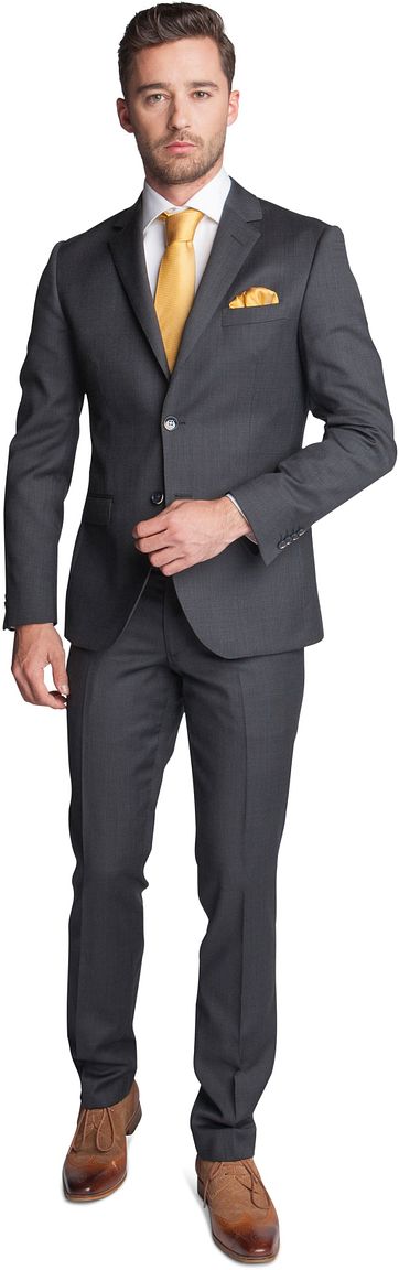 Suitable Anzug Fabro Dunkelgrau