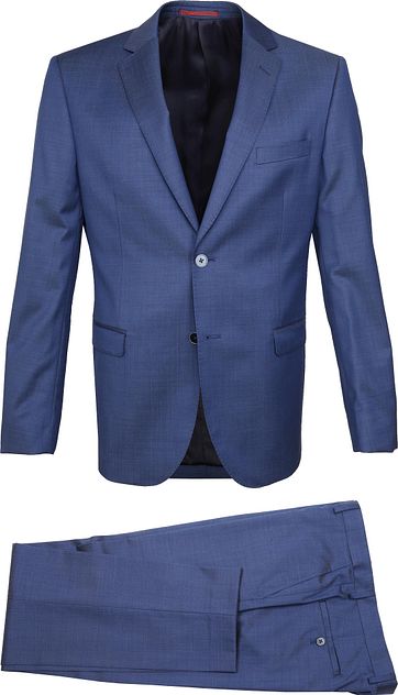 Suitable Anzug Lucius Lyon Blau