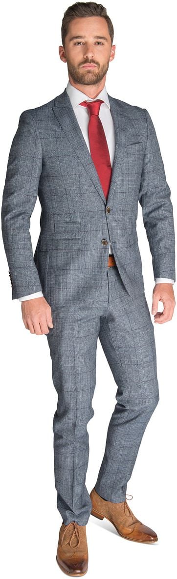 Suitable Anzug Mailand grau