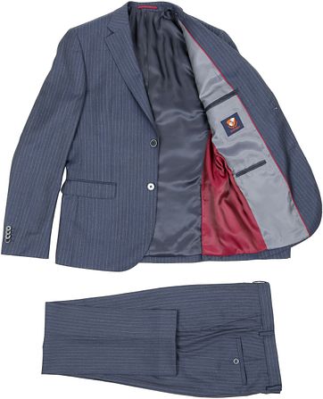 Suitable Anzug Wien Blau