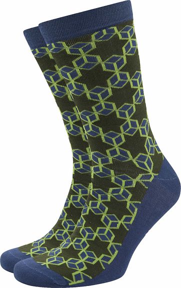 Suitable Bamboe Sokken Star Groen