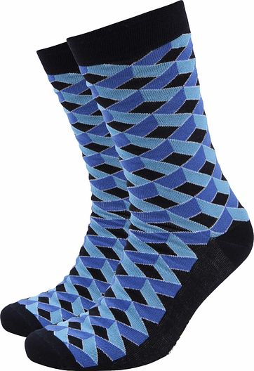 Suitable Bambus Socken 3D Blau