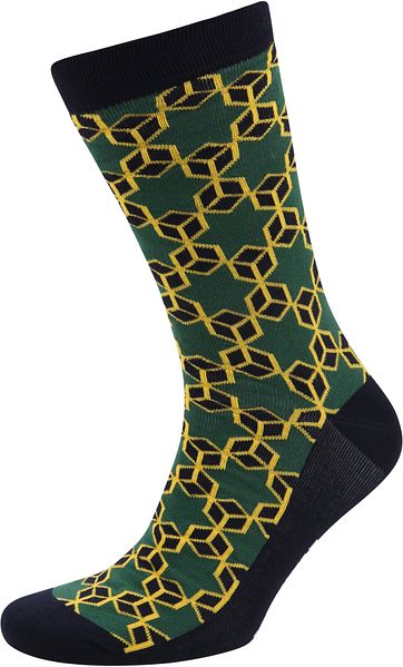 Suitable Bambus Socken Star Dunkelgrün