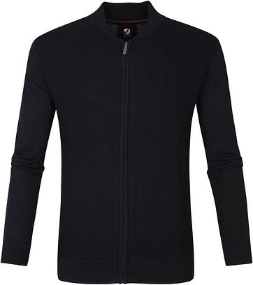 Suitable Bill Strickjacke Navy