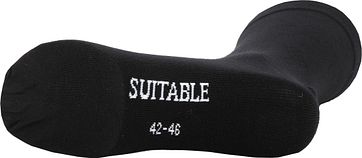 Suitable Bio-Baumwolle Socken Schwarz 3-Pack