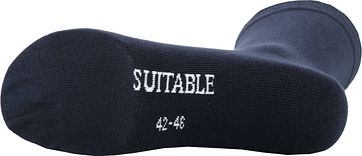 Suitable Bio Katoen Sokken Navy 3-Pack