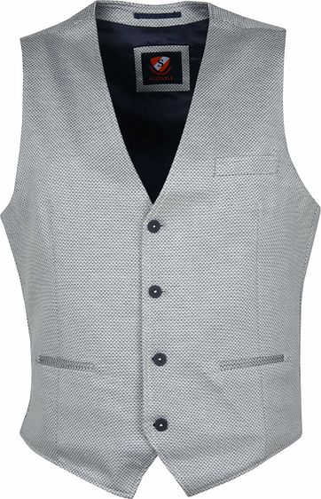 Suitable Bithlo Waistcoat Grey