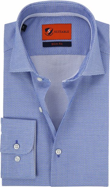 Suitable Blau Hemd