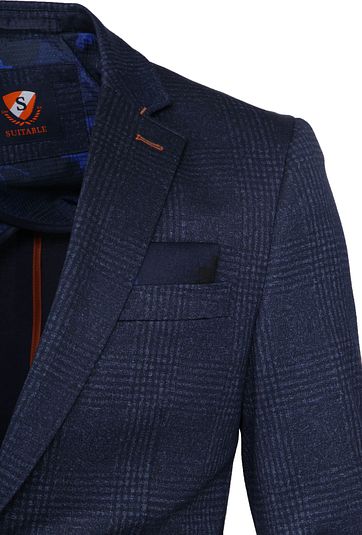 Suitable Blazer Asa Fenster Navy