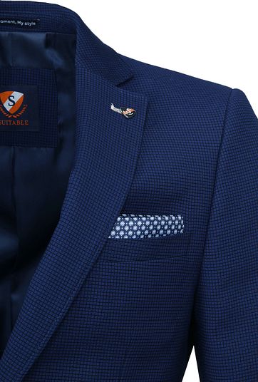 Suitable Blazer Kastri Blau