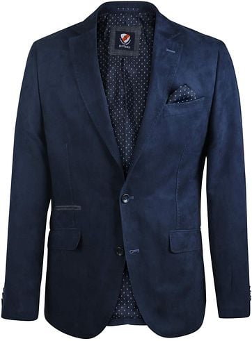 donkerblauw blazer