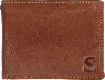 Suitable Brieftasche Tan Braun Leder - Skim Proof
