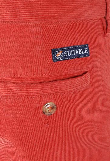 Suitable Chino Classic Cord Orange