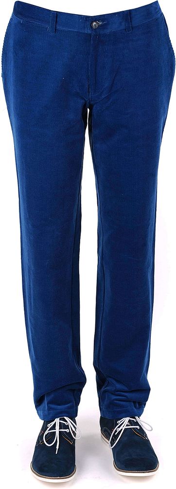 Suitable Chino Cord Royal Blau