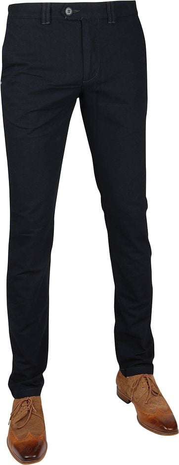 Suitable Chino Dante Dessin Navy