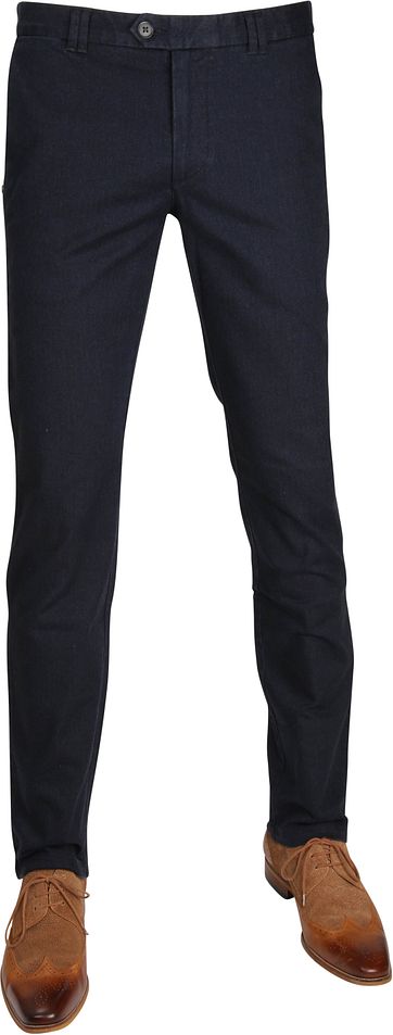 Suitable Chino Dante Herring Dunkelblau