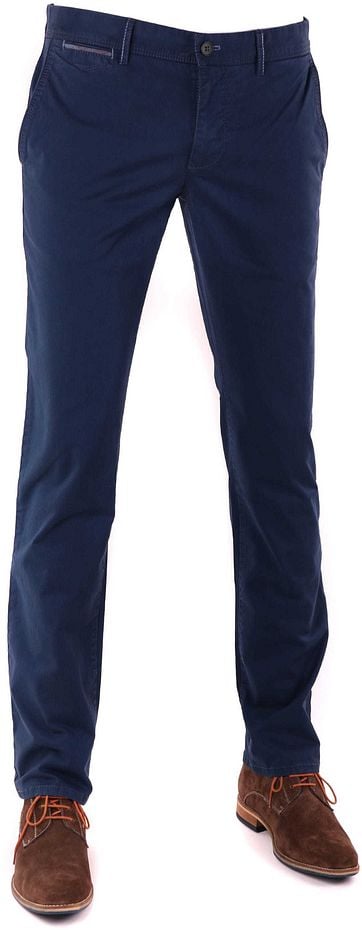 Suitable Chino Hose Dark Blue