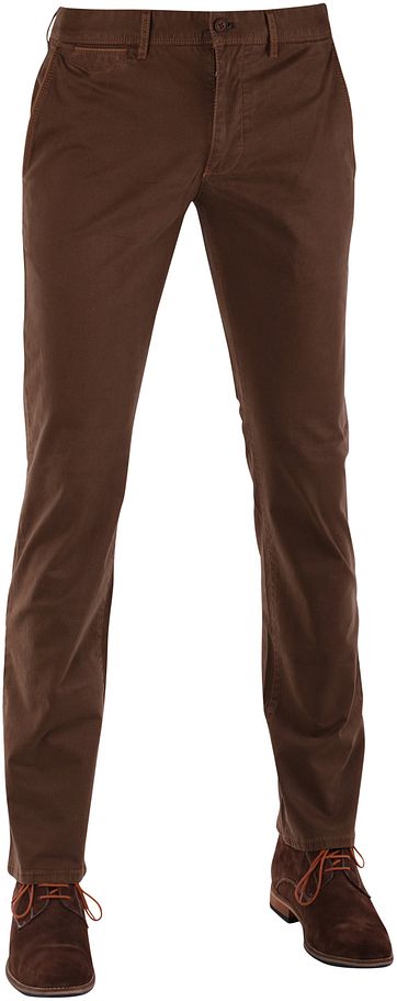 Suitable Chino Hose Khaki Print