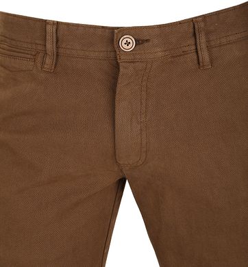 Suitable Chino Oakville Dessin Brown