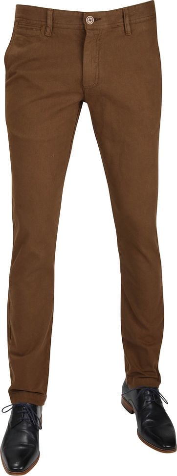 Suitable Chino Oakville Dessin Bruin suitable kopen in de aanbieding