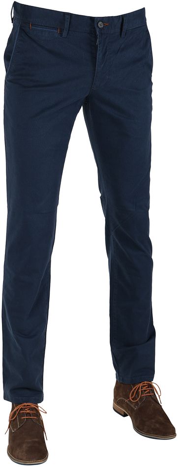 Suitable Chino Oakville Navy Print