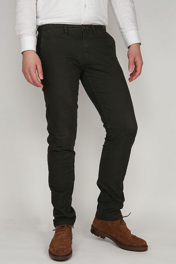 Suitable Chino Sartre Dunkel Grün