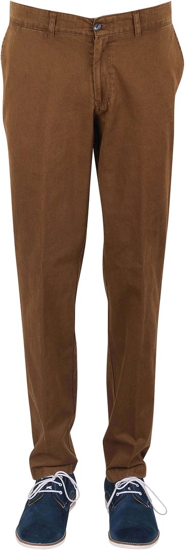 Suitable Chino Streifen Camel