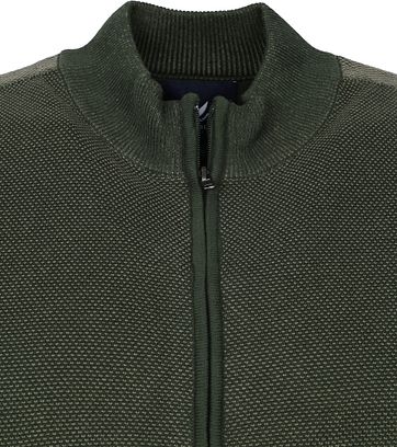 Suitable Claude Strickjacke Dunkelgrün