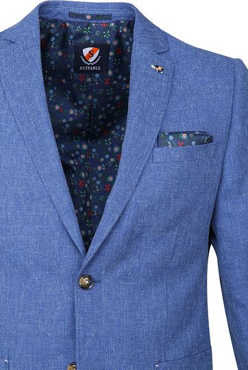 Suitable Colbert Cayo Melange Blauw