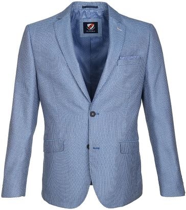 blauwe blazer