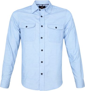 Suitable Corduroy Overshirt Light Blue