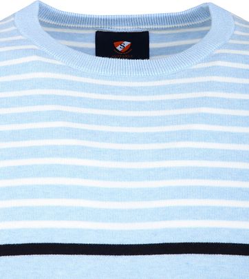 Suitable Cotton IAN Pullover Blue