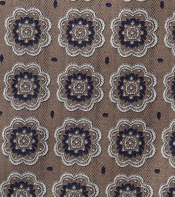 Suitable Einstecktuch Braun F01-09