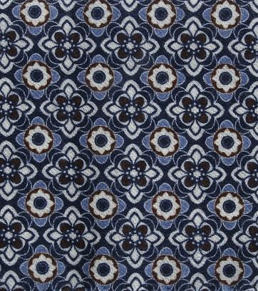 Suitable Einstecktuch Dunkelblau Dessin