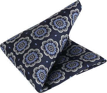 Suitable Einstecktuch Navy F01-07