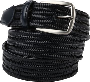 Suitable Geflochtener Gürtel Dunkelblau
