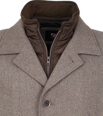 Suitable Geke Coat Brown
