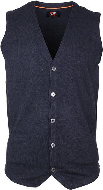 Suitable Gilet Katoen Navy suitable kopen in de aanbieding Suitable Gilet Katoen Navy suitable kopen in de aanbieding