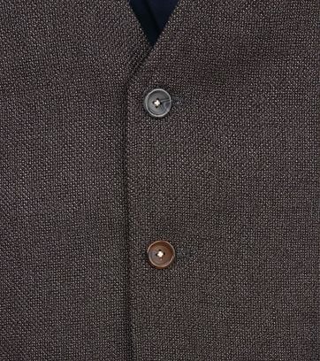 Suitable Gilet Kris Antraciet