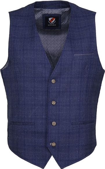 Suitable Gilet Kris Serres Navy