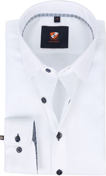 Suitable Hemd 227-1 Non-Iron Wit