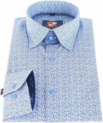 Suitable Hemd Blau 145-6