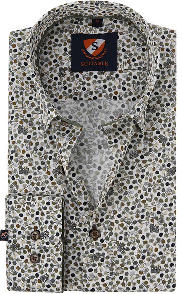 Suitable Hemd HBD Sea Print Grün