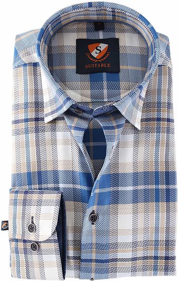 Suitable Hemd Karo 157-8