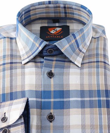 Suitable Hemd Karo 157-8