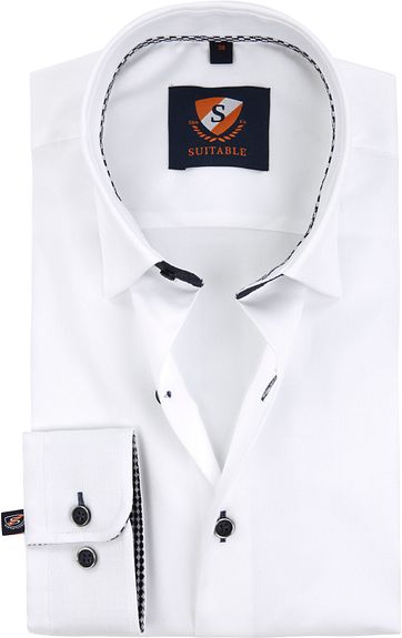 Suitable Hemd Oxford Whity