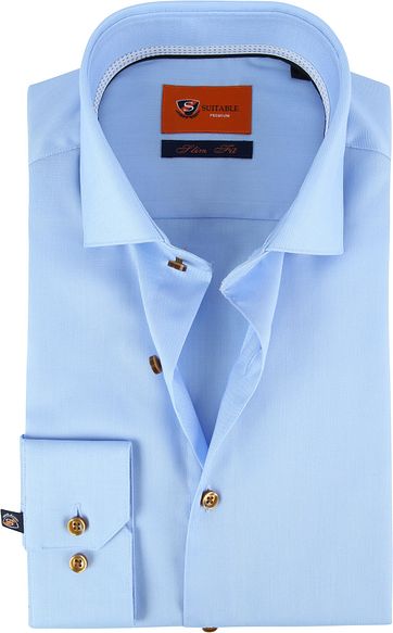 Suitable Hemd SF Hellblau