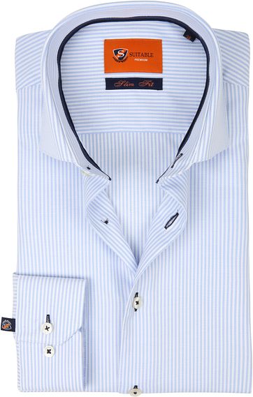 Suitable Hemd Streifen D82-19