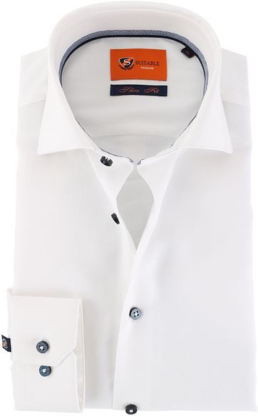 Suitable Hemd Wei&szlig; D72-03
